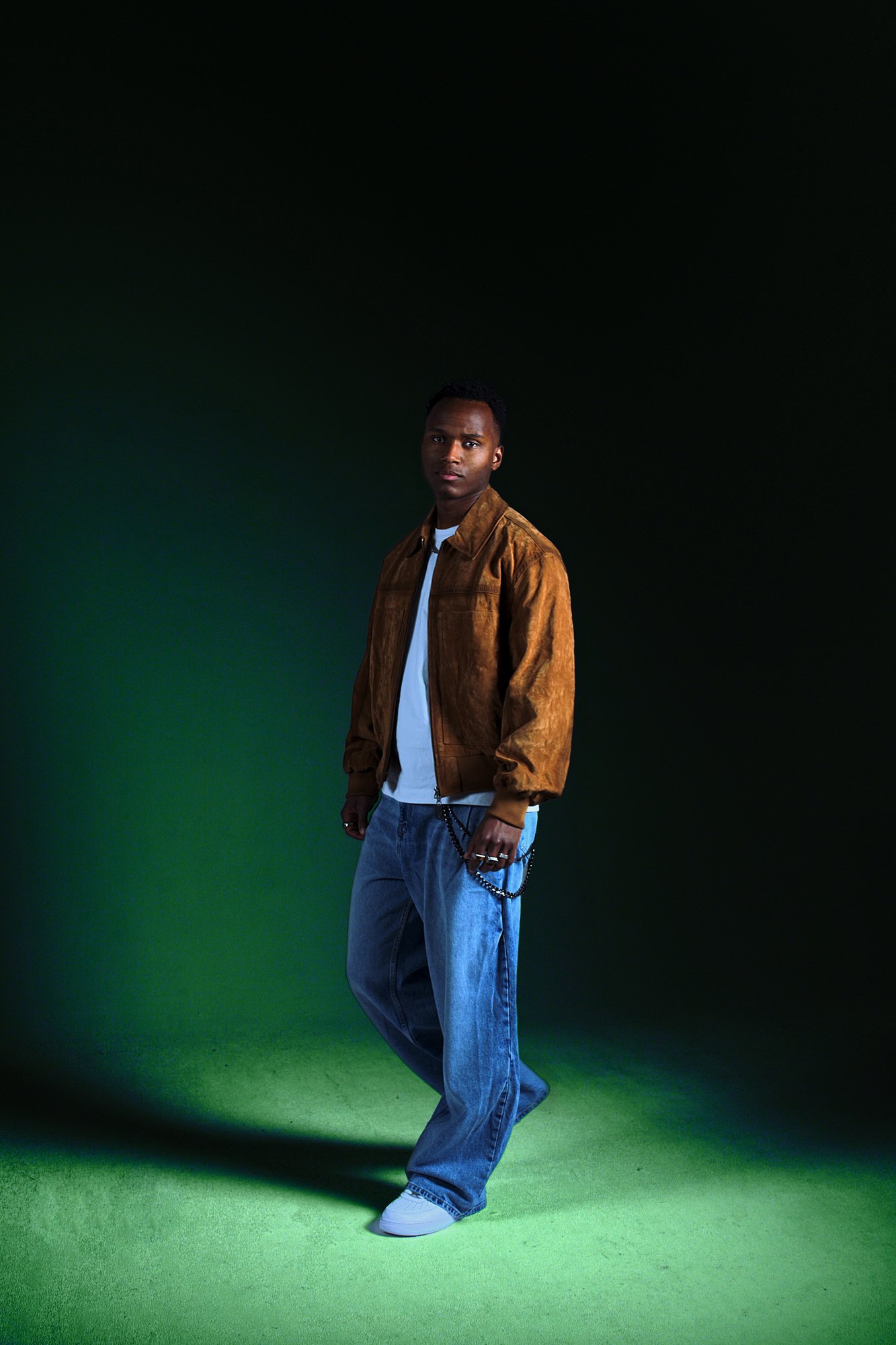 Green Brown Jacket — Toby de Leeuw