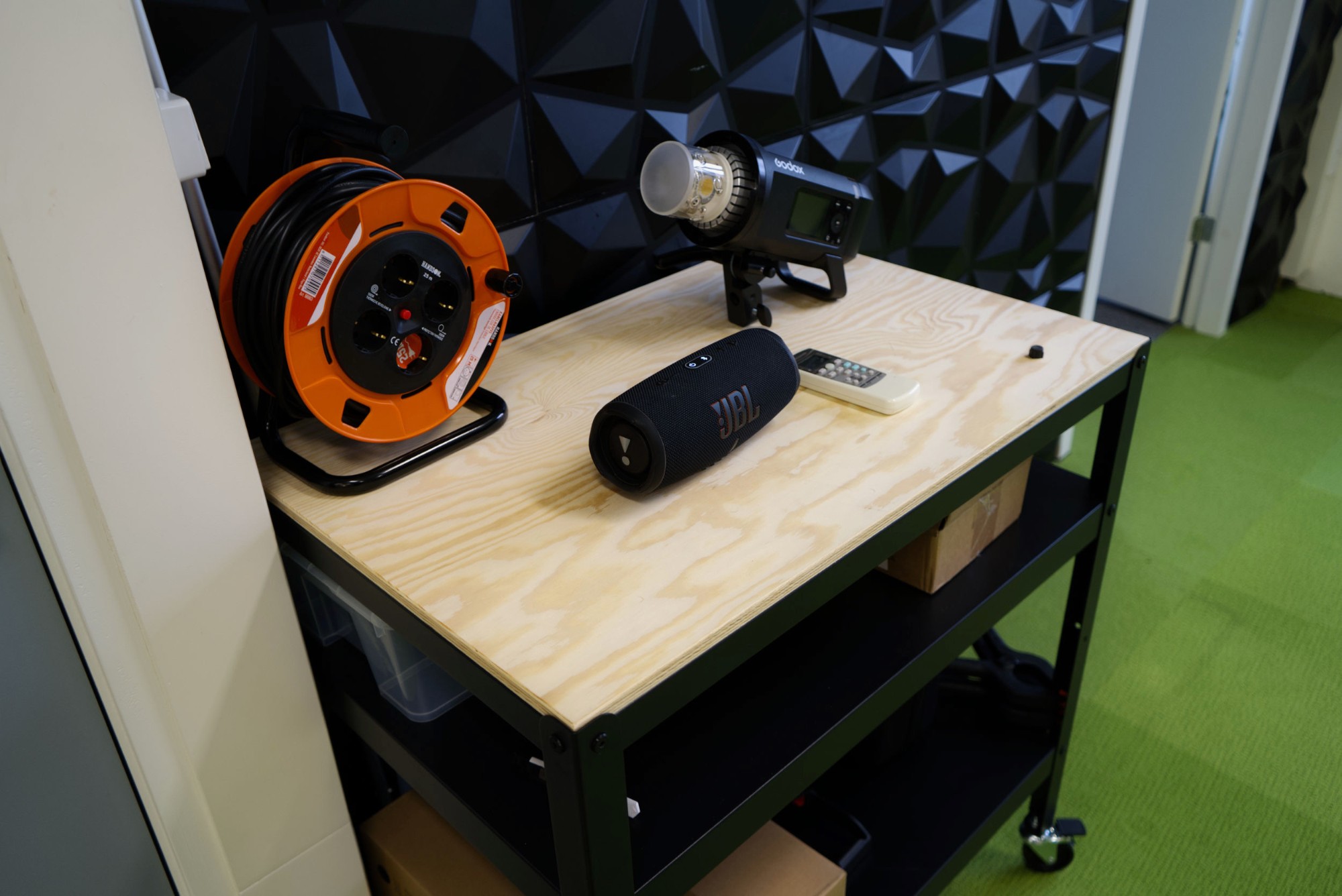 On-hand AV gear
