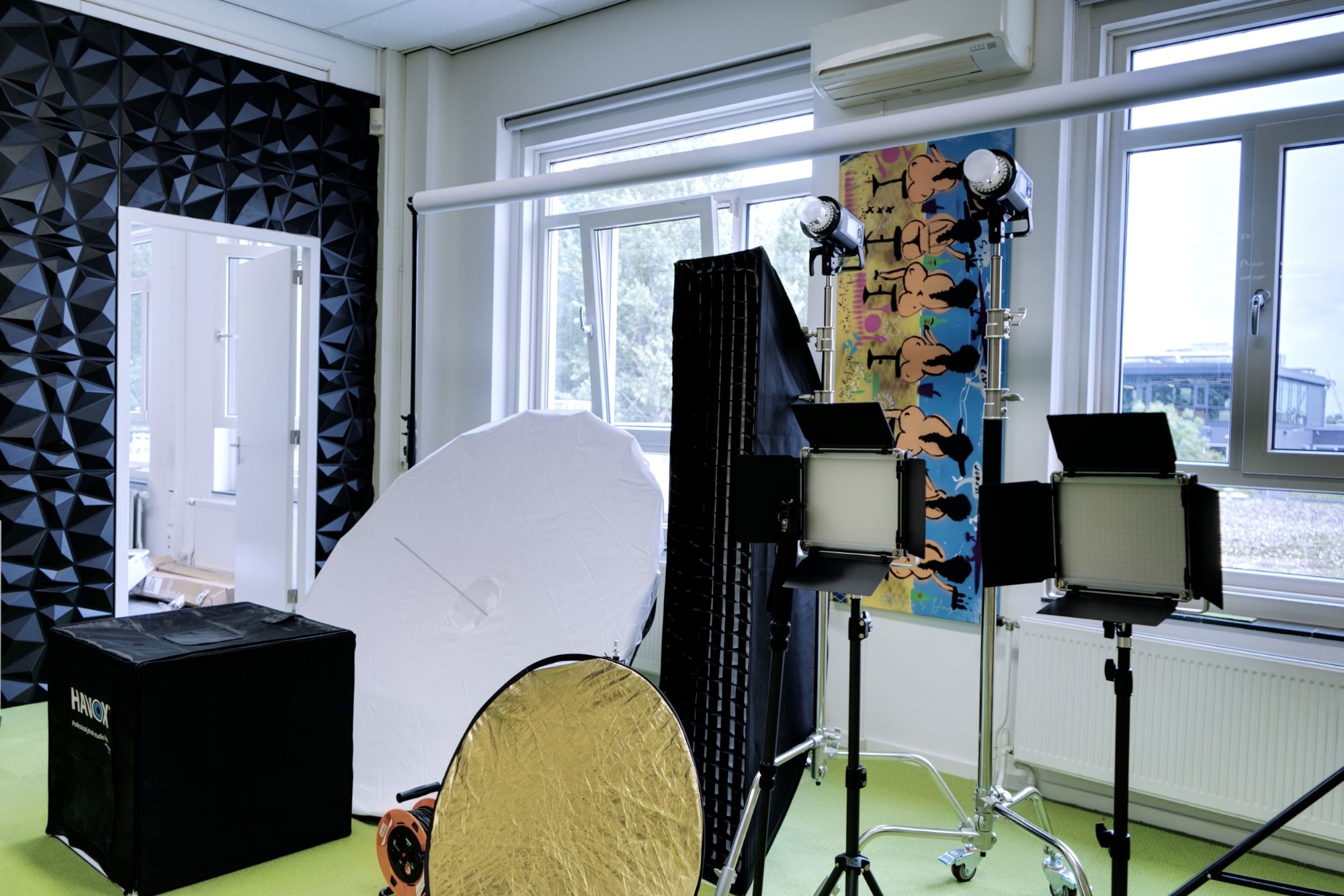 Natural light setup